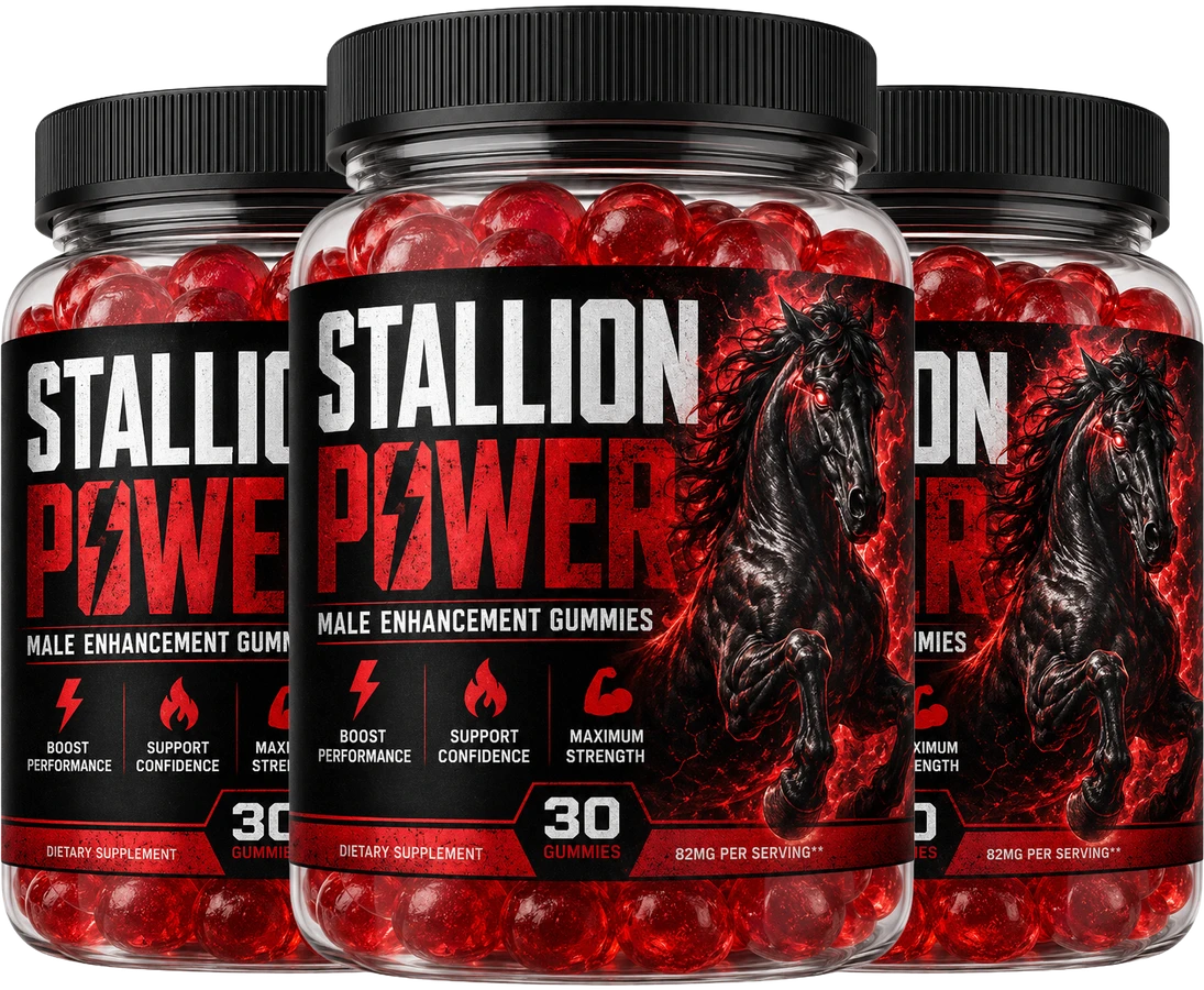 Stallion Power sexual health, natural and safe male supplement, hero banner