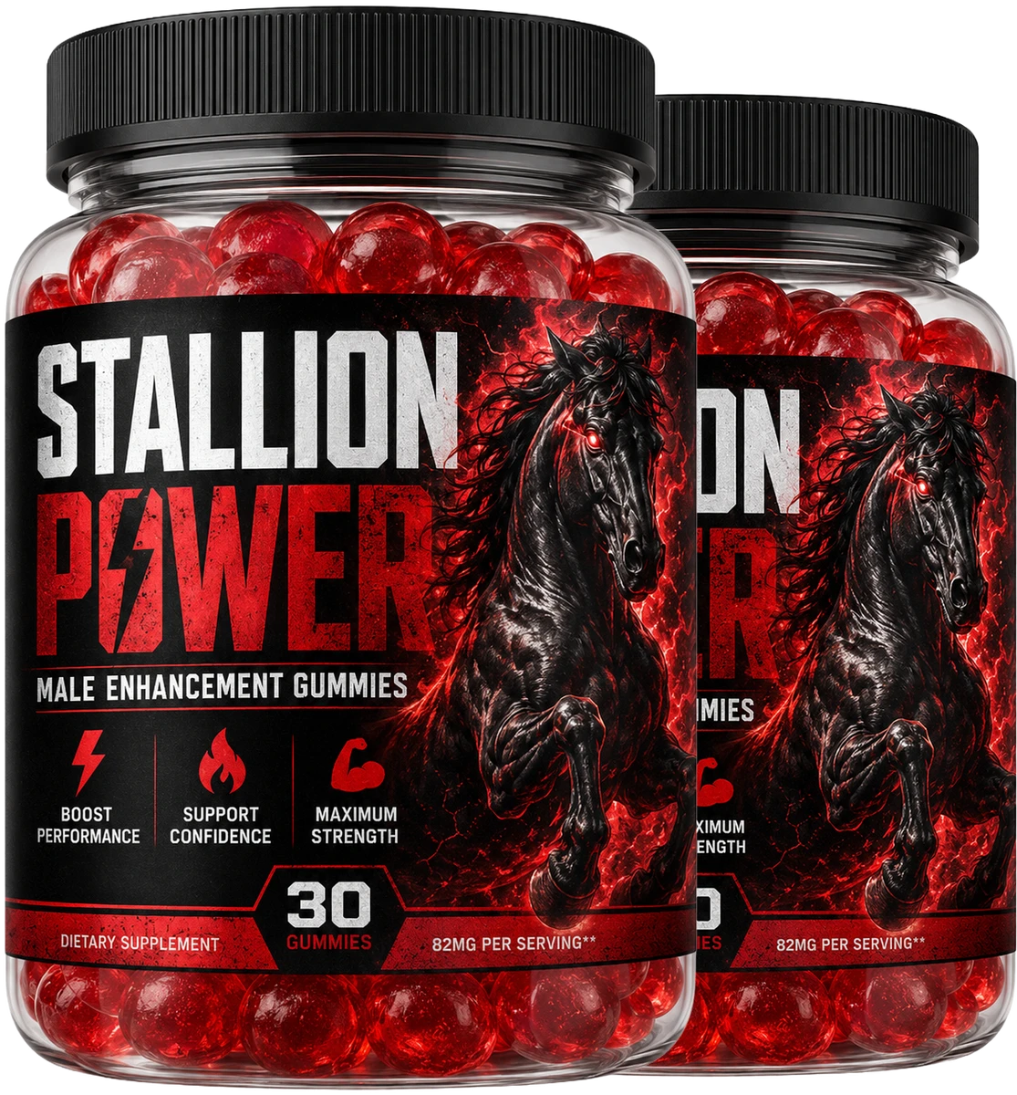 Stallion Power bottle product photo